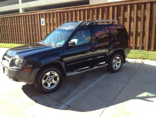 2003 nissan xterra black on black. custom xterra seats