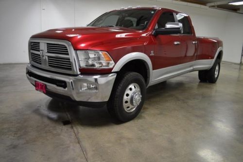 2012 red crew 4wd dually diesel heated/cooled leather sunroof dvd nav rearcam!!!