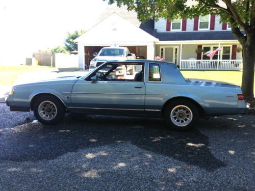 1987 buick t-type turbo v6