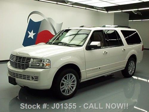 2010 lincoln navigator l 7passenger sunroof nav dvd 44k texas direct auto