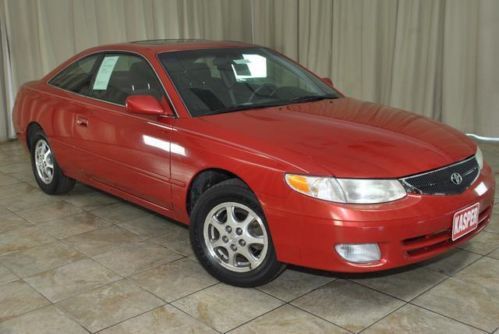1999 toyota camry solara 2dr coupe auto sunroof fwd 4cyl clean carfax
