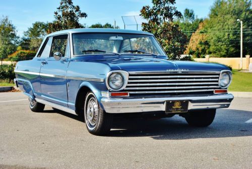 Simply beautiful great driver 1963 chevrolet nova coupe very rare,fender skirts.