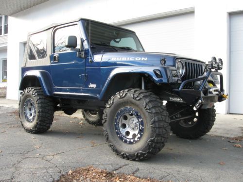 2003 jeep wrangler tj  rubicon 30k invested never offroad none nicer rockcrawler