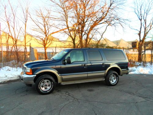 2000 ford excursion limited 7.3 diesel 4x4 nice suv, 89k no reserve