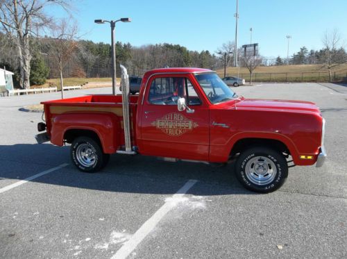 1979 dodge lil red truck show winner all original great paint and interior