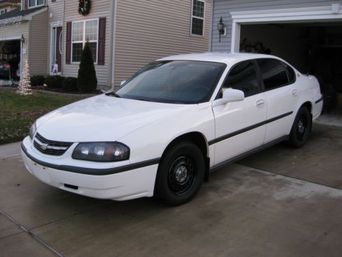2005 chevrolet impala police/security equipped.