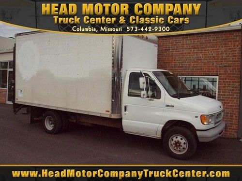 1997 ford econoline cutaway box truck automatic low miles white