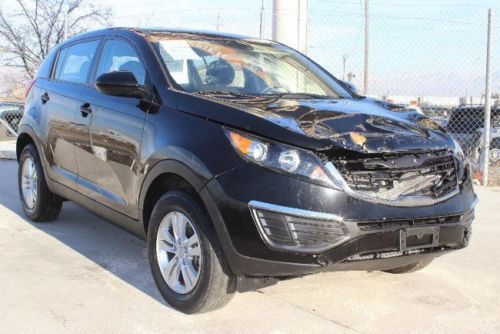 2012 kia sportage lx damaged salvage runs! economical only 14k miles wont last!!