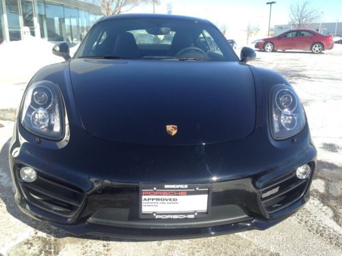 Buy used 2014 PORSCHE CAYMAN S ONE OWNER LOW MILES NEW BODY MANUAL