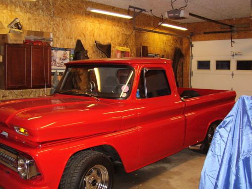 1965 chevy c10 p/u fleetside big block nos tubbed and shaved