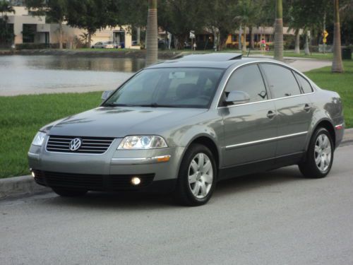 2005 vw passat gls tdi one owner turbo diesel non smoker no accidents no reserve