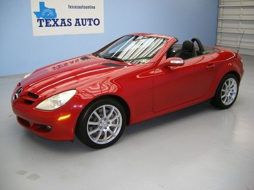 We finance!!!  2005 mercedes-benz slk350 roadster auto heated seats air scarf cd