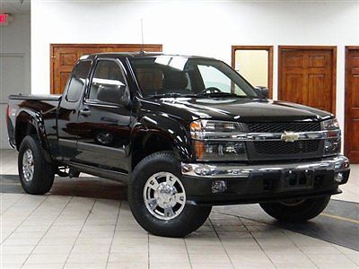 2008 chevy colorado lt z71 ext cab 4wd auto lthr only 42k 1-owner 4drs clean wow