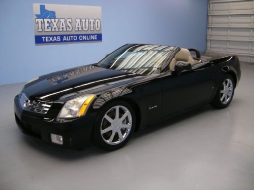 We finance!! 2006 cadillac xlr convertible heated leather nav hud 54k texas auto