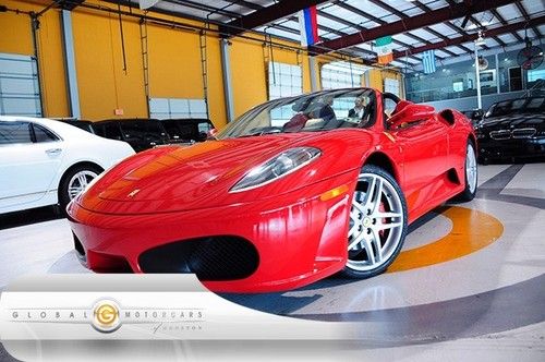 05 ferrari f430 spider f1 19in-alloys xenon-lights power-daytona-seats 32k