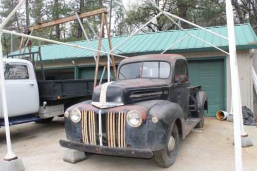 1946 ford truck complete and original barn stored for the last 45 years