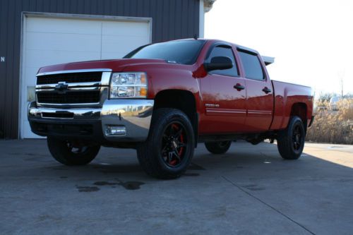 2010 chevrolet silverado 2500 hd lt crew cab pickup 4-door 6.0l new 20&#034; wheels