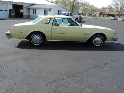 1976 buick regal coupe 2-door 3.8l  only 530 miles!