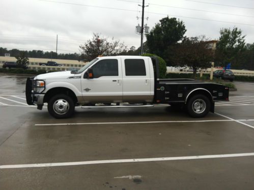 2011 ford f-350 super duty lariat extended cab pickup 4-door 6.7l