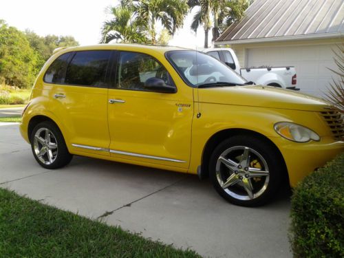 &#039;06 solar yellow rt. 66 limited edition pt cruiser as is 60k miles
