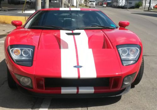 2005 ford gt40 - 4,500 miles- repaired - title rebuilt