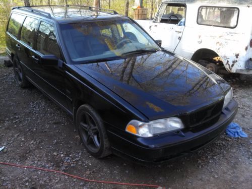 1998 volvo v70 t5 wagon 4-door 2.3l for parts or repair, clean title!