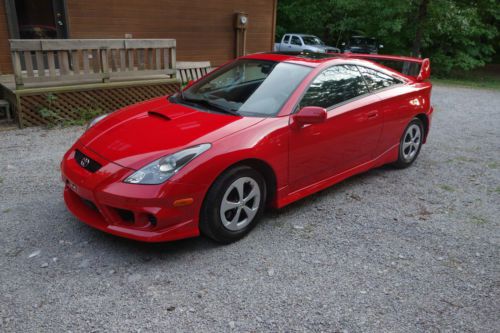 2002 toyota celica gts 6 speed manual action package  91,301 miles