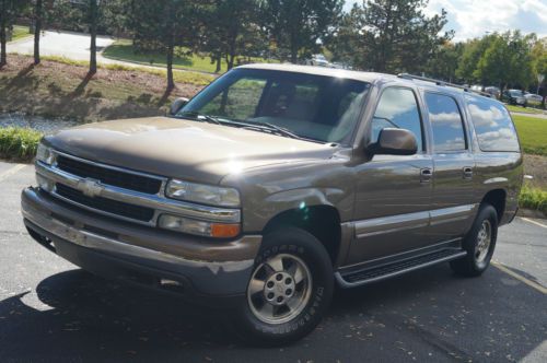 2003 chevy suburban lt 4x4 1 owner nicest anywhere highly maintained no reserve!