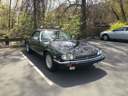 1990 jaguar xjs base convertible 2-door 5.3l good condition low miles