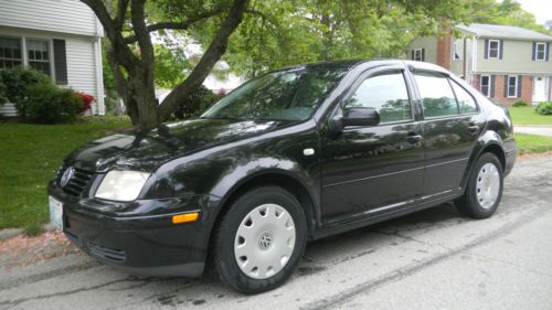 2002 vw jetta gl 4 door sedan automatic 2.0 motor low miles no reserve