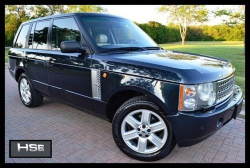 2003 land rover range rover hse fully loaded navigation sunroof heated seats