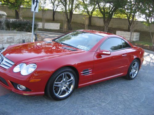 2007 sl550 mercedes benz amg sport with only 38920 miles in excellent condition