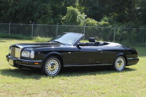 2001 rolls royce corniche convertible, only 3249 miles, one owner, pristine