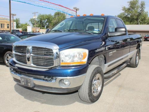 5.9l i6 diesel slt lone star srw 8ft bed power seat running boards tow cd 4x4