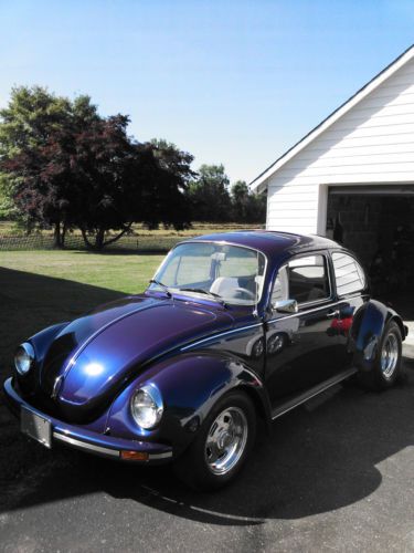 Fully restored/customized 1973 vw super beetle, bug, pop outs and sunroof