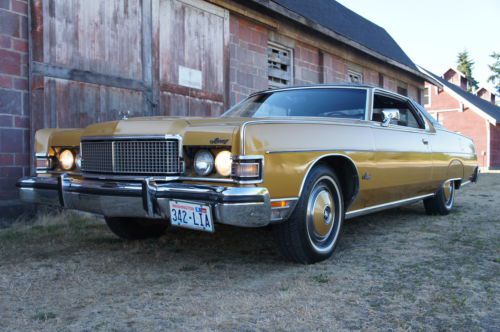 1973 mercury grand marquis brougham one family owned highly optioned cruiser