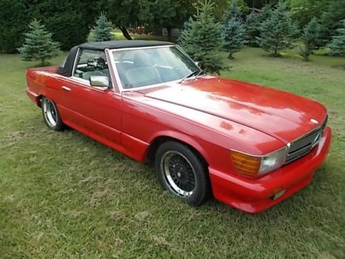 1985 mercedes 280sl  with rare 5 speed - 92,000 miles!!