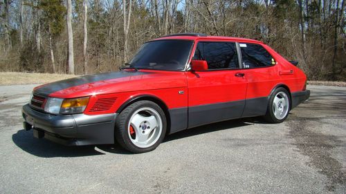 1990 900 saab spg talladega red, 5 speed, show winner, beautiful, amazing c900