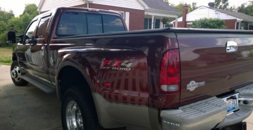 2006 ford 350 king ranch super duty dually
