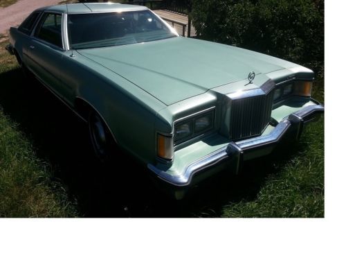 1977 mercury cougar hardtop (custom green)