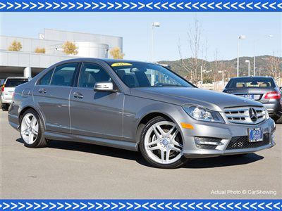 2012 c250: certified pre-owned at authorized mercedes-benz dealership, superb