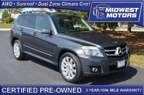 2012 mercedes benz glk 350 4matic awd certified panoramic sunroof 13 14