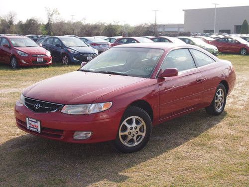 1999 toyota solara coupe automatic 1 owner clean carfax no reserve texas