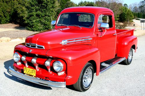 Beautiful frame-off restored, matching numbers, custom cab v8!   watch video