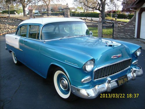 1955,1956,1957,original rust free car garage kept survivor.turn key cruiser.