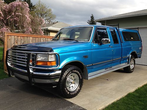 1995 ford f-150 xlt extended cab pickup 2-door 4.9l 113,000 miles mint condition