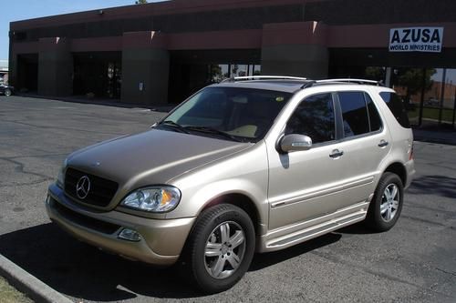 2005 mercedes-benz ml500 special edition, awd, only 48k miles