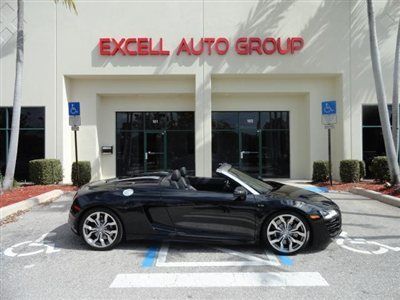 2011 audi r8 5.2 v10 convertible for $1120 a month with $28,000 down