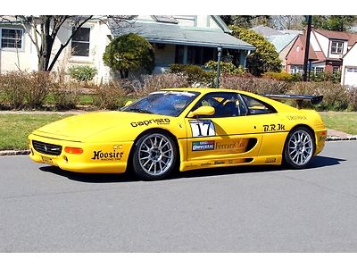 A real race car !!!! welcome to the ferrari 355 challenge !!!!