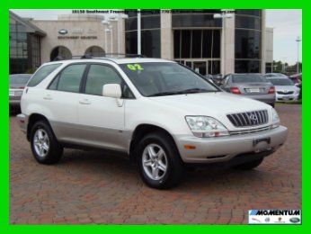 2002 lexus rx300 only 53k miles*leather*sunroof*1owner clean carfax*low miles!!